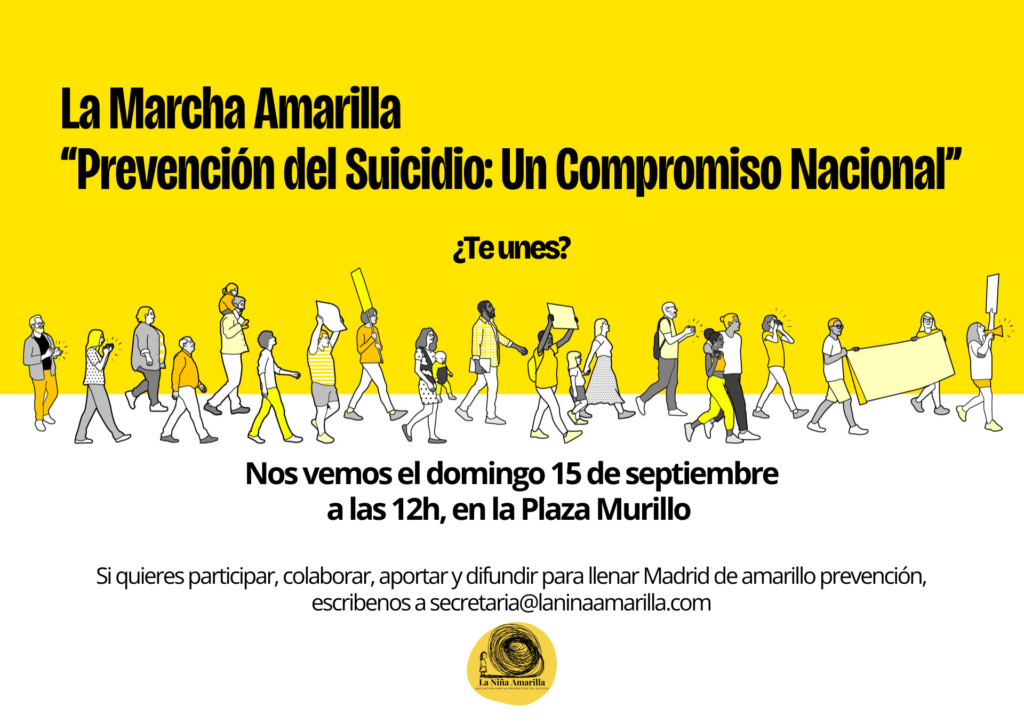 INVITACIÓN manifestación prevención suicidio 2024