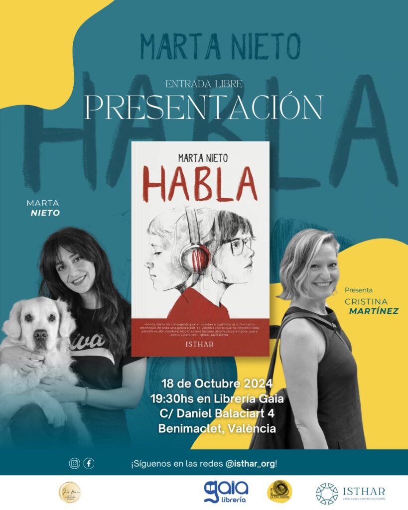 Presentación del libro Habla de Marta Nieto en Librería Gaia