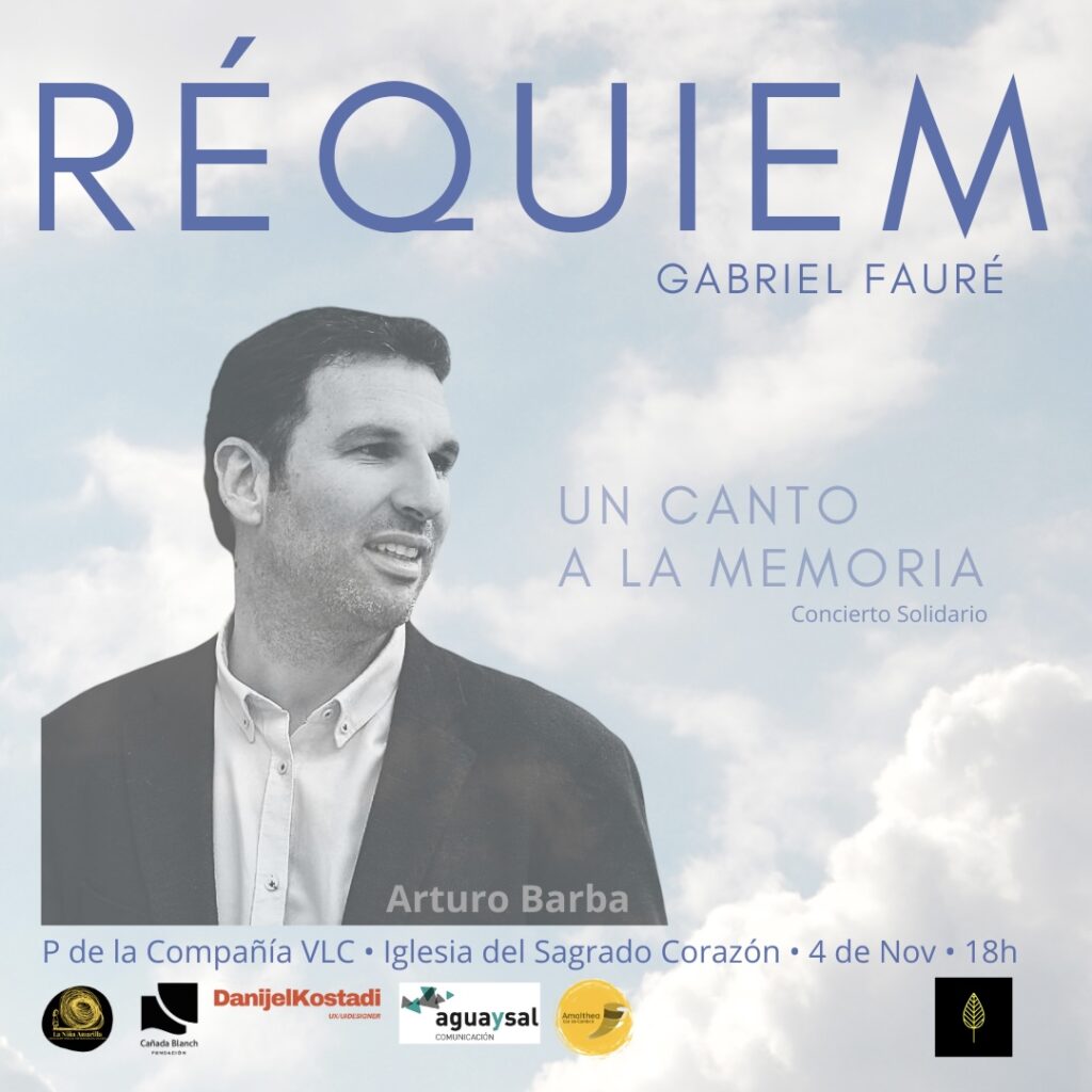 Arturo Barba concierto solidario Réquiem de Fauré