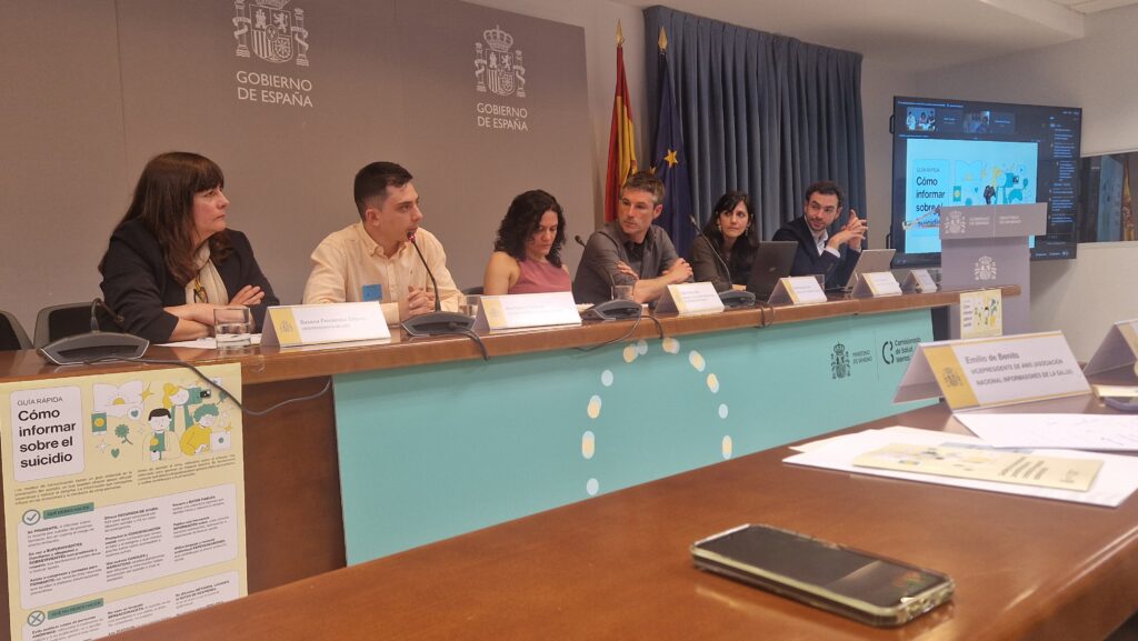 Mesa 1 Recomendaciones para informar sobre el suicidio de forma preventiva