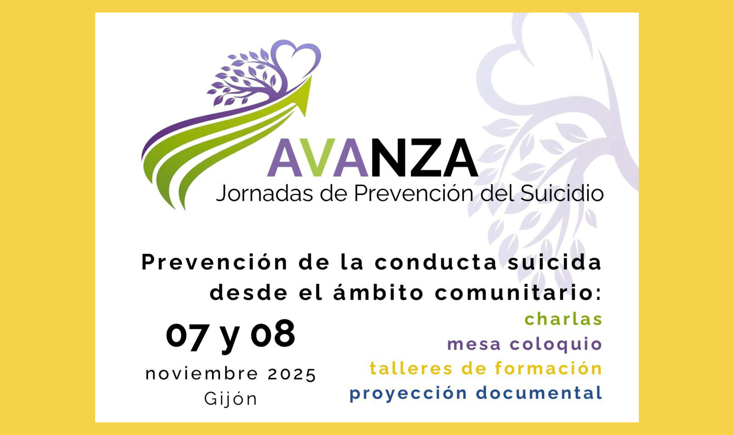 Jornadas AVANZA de Abrazos verdes