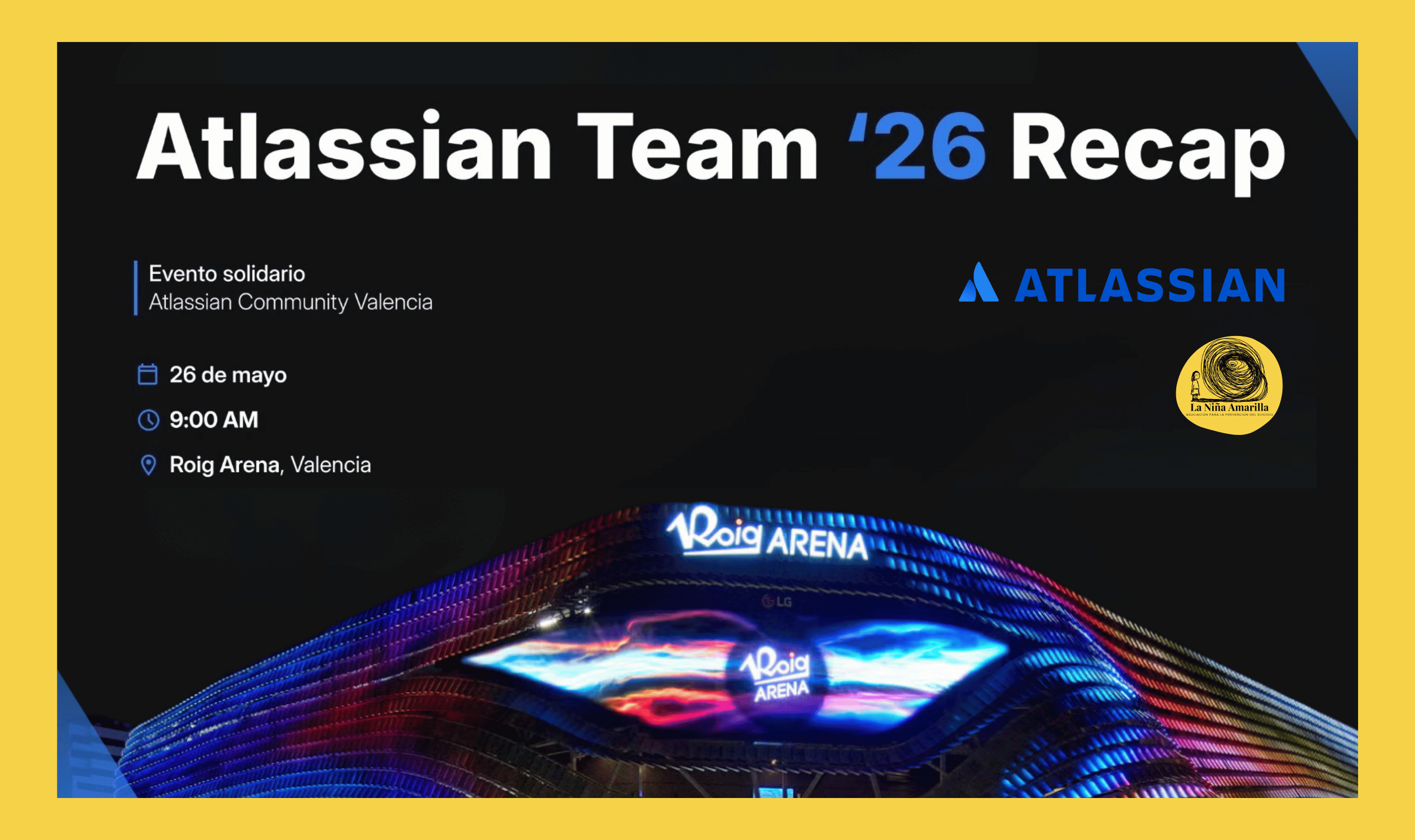 Evento solidario Atlassian en Valencia